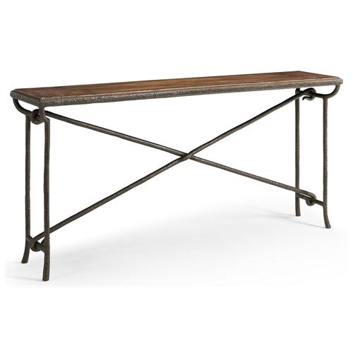 Forge Iron Console Table – Consoles by Jonathan Charles | Sutter & Vale