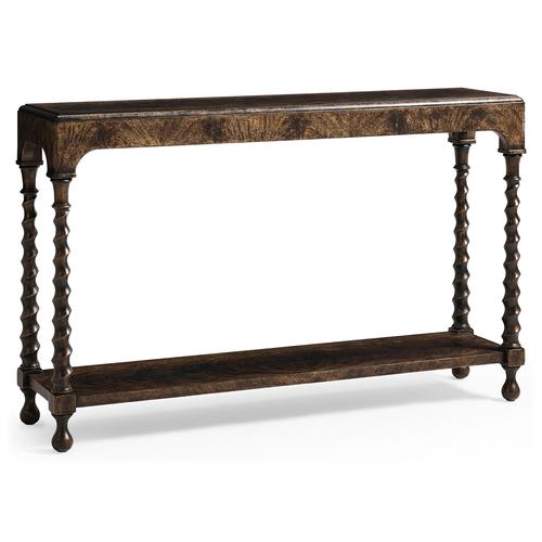 Orsman Ebonized Narrow Console Table – Consoles by Jonathan Charles | Sutter & Vale