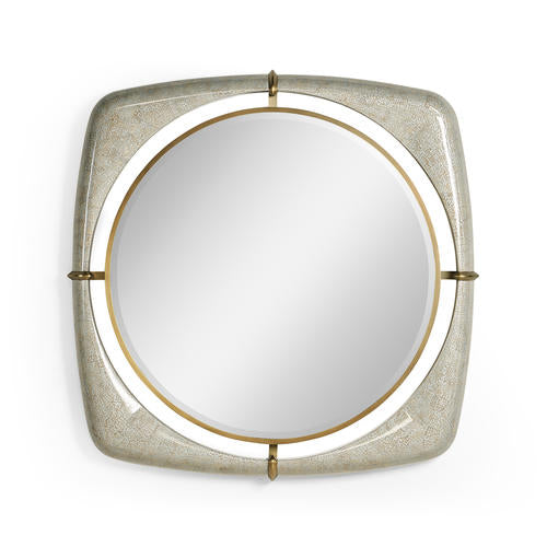 Toulouse Eggshell Mirror 42" – Mirrors by Jonathan Charles | Sutter & Vale