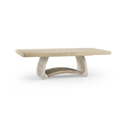 Swell Danish Cord Dining Table 100" – Dining Room by Jonathan Charles | Sutter & Vale