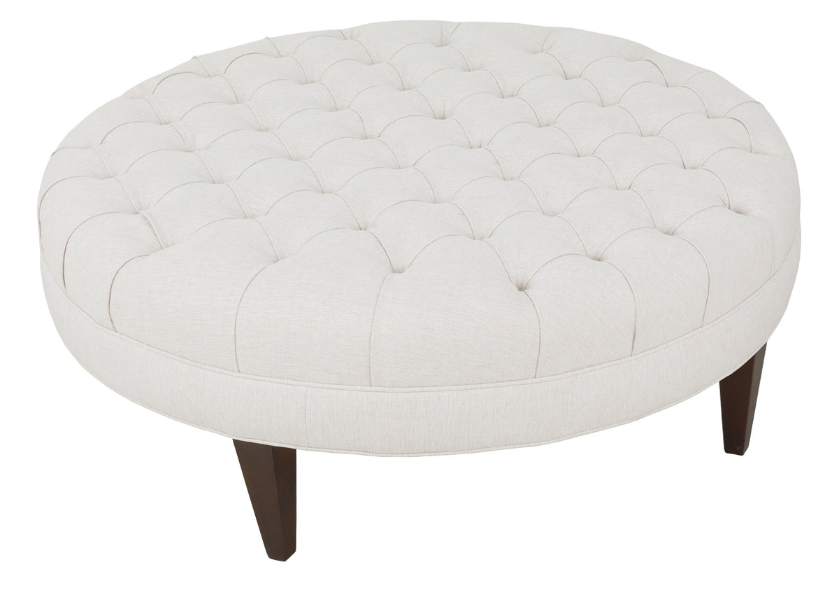 Tufted Top 36" Round Ottoman (ODTT-36) - Fairfield Chair