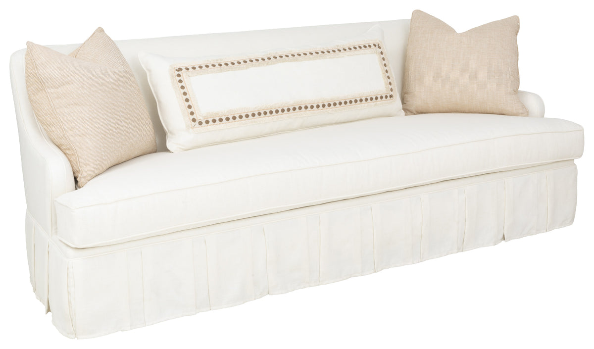 Avery Pleated Skirt 85" Sofa (P-2213-50-A) - Fairfield Chair