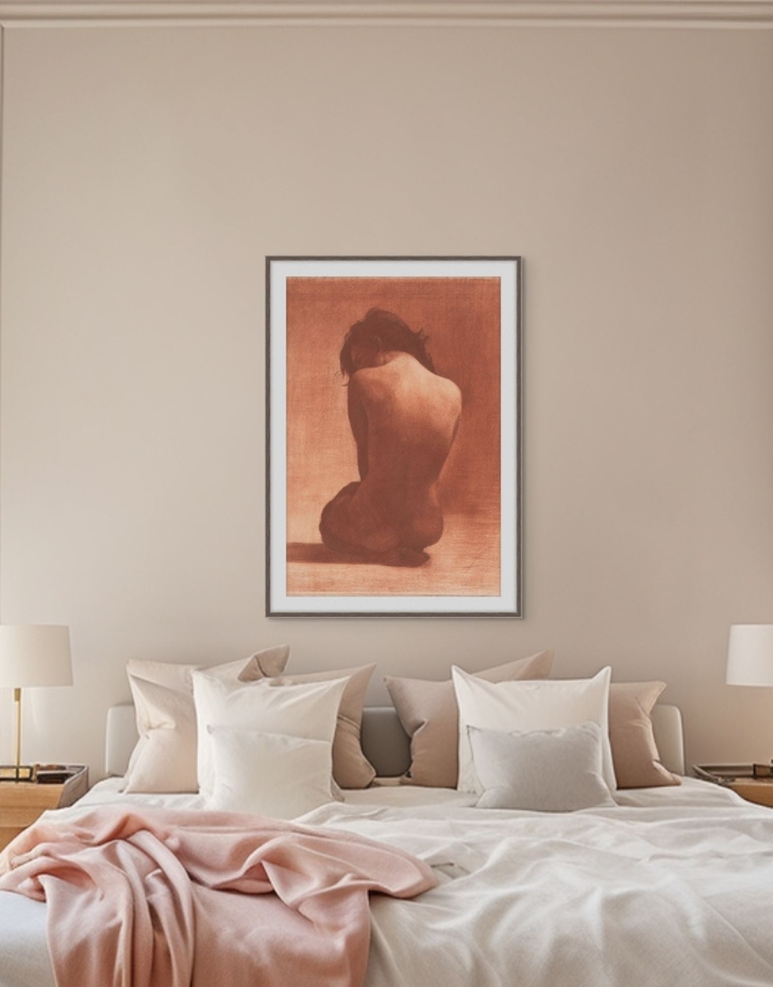 La Femme Rouge 1 detail