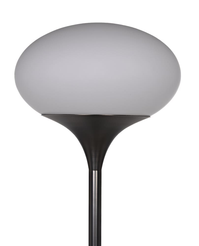 Drop Floor Lamp, Gun Metal Finish