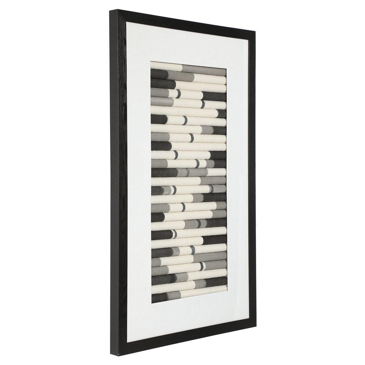 Flaxen Scroll Shadow Box