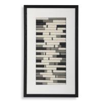 Flaxen Scroll Shadow Box