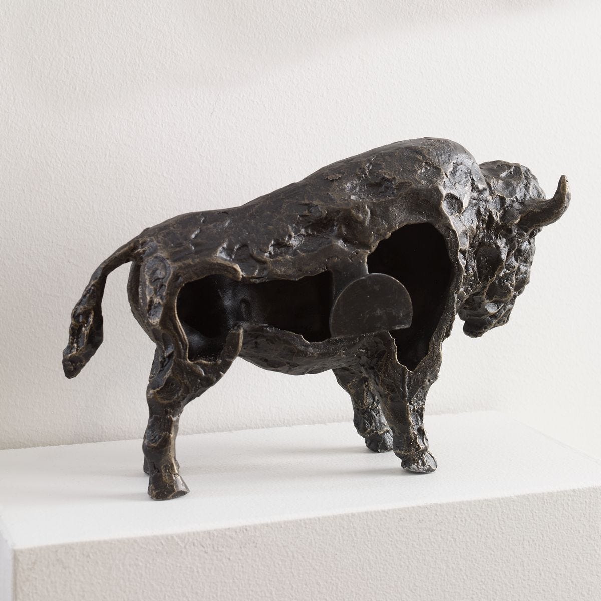 Bison Metal Wall Sculpture