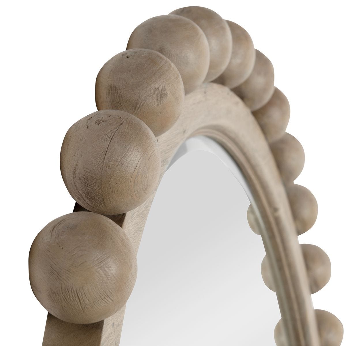 Brianza Round Mirror - 50 Natural
