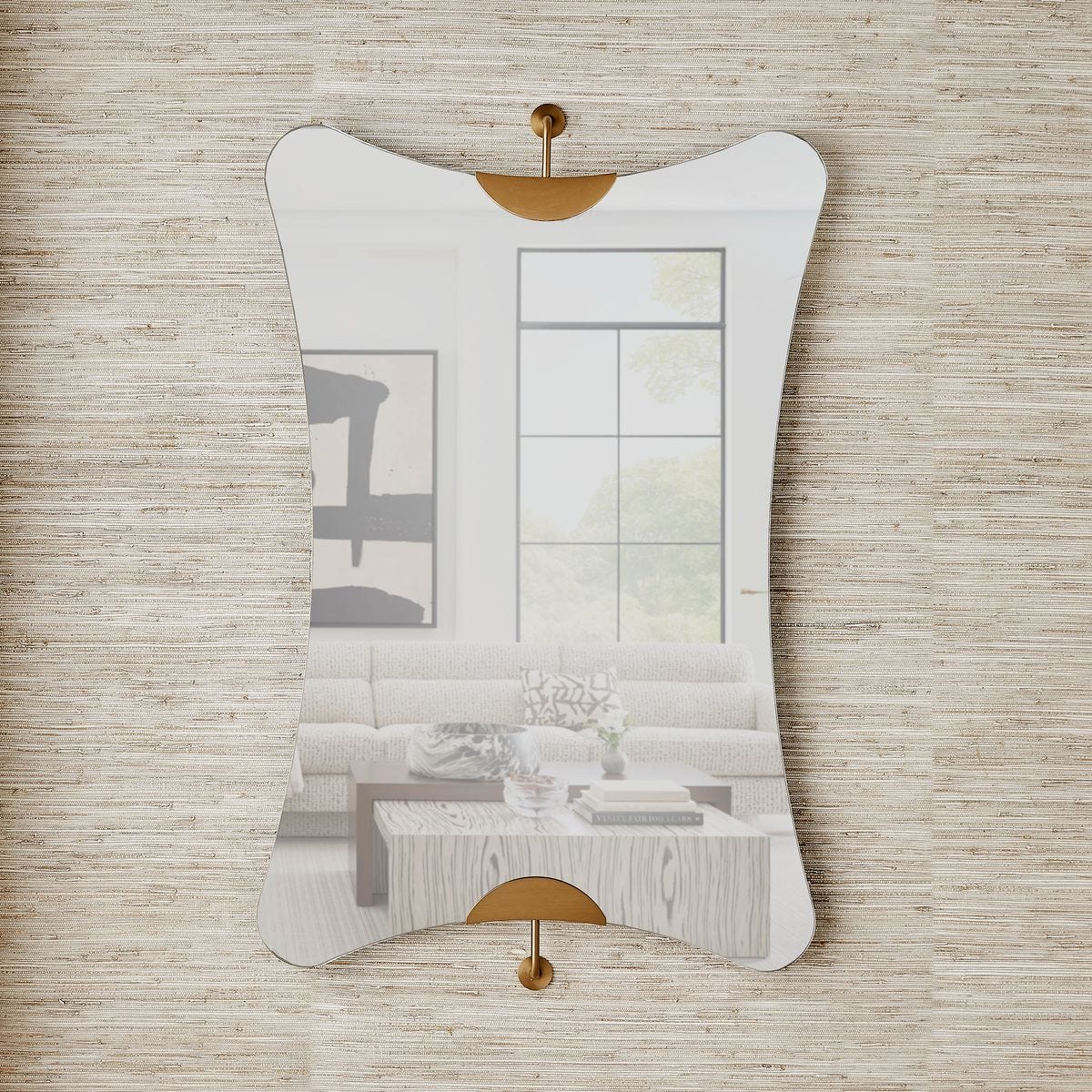 Ahead of the Curve Mirror - 32x51
