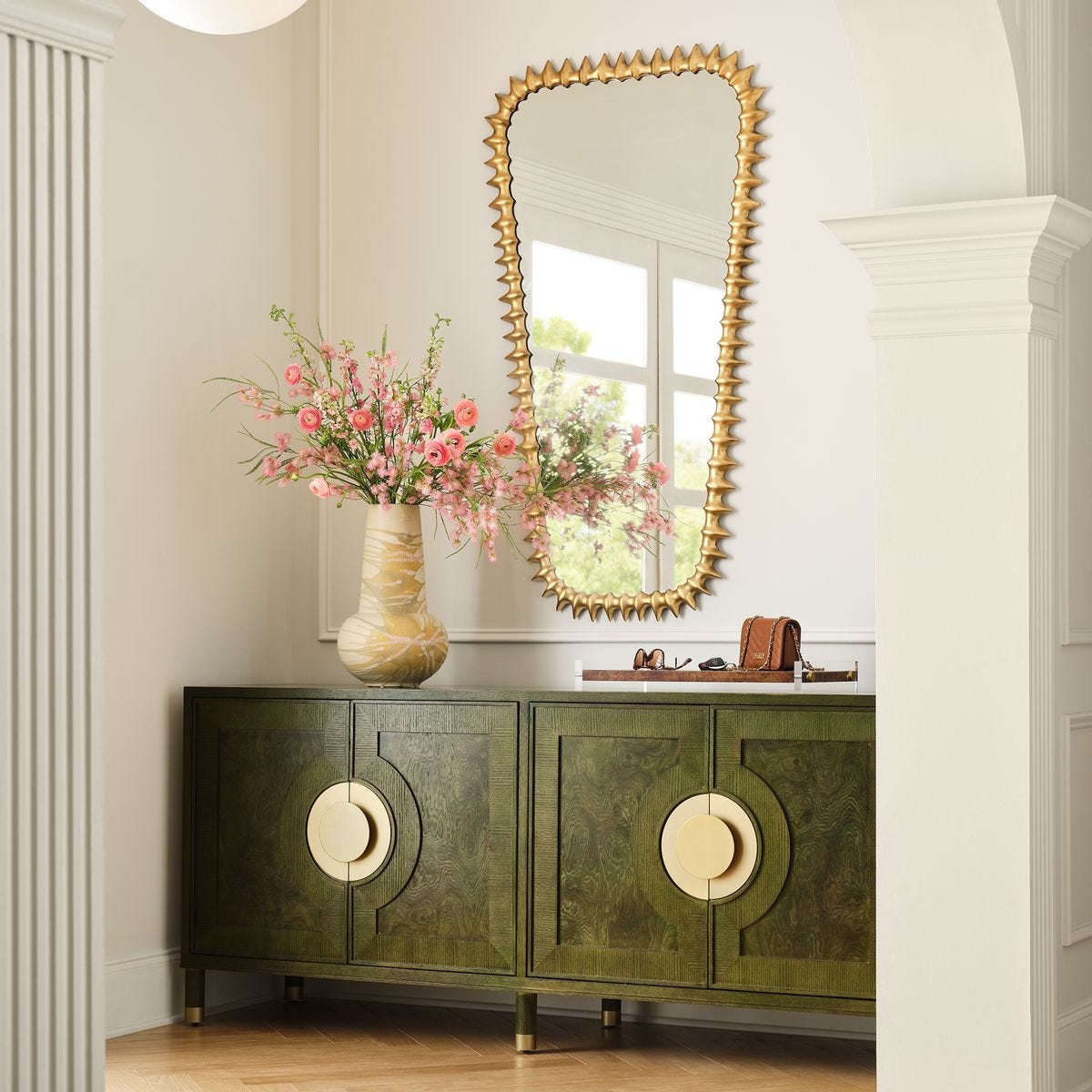 Golden Spike Mirror