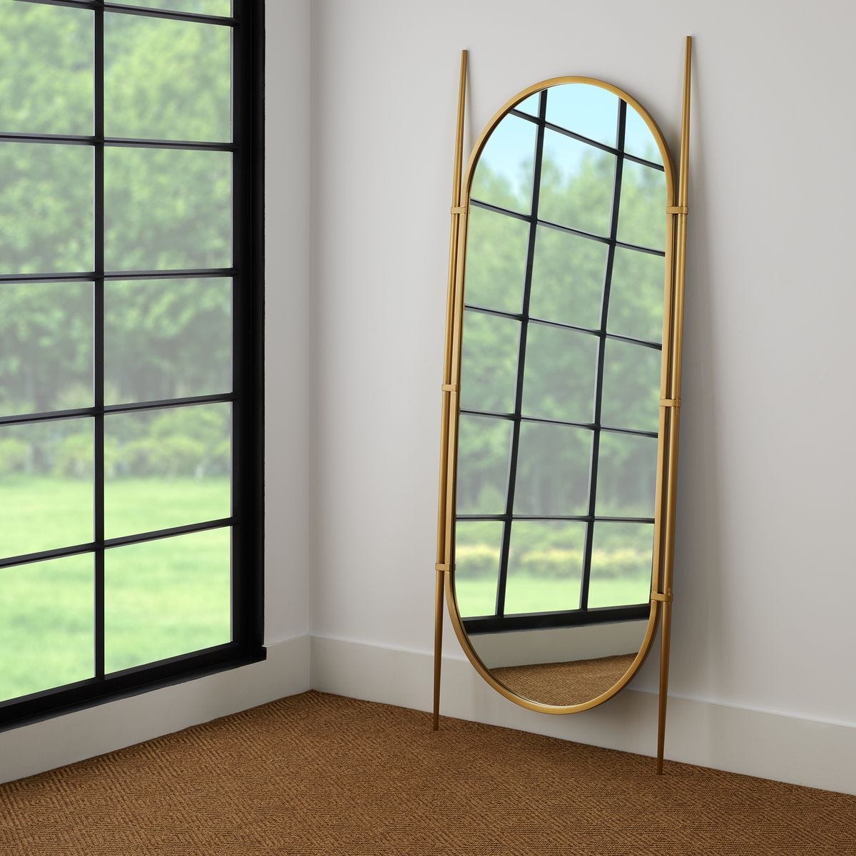 Stick To It Floor Mirror