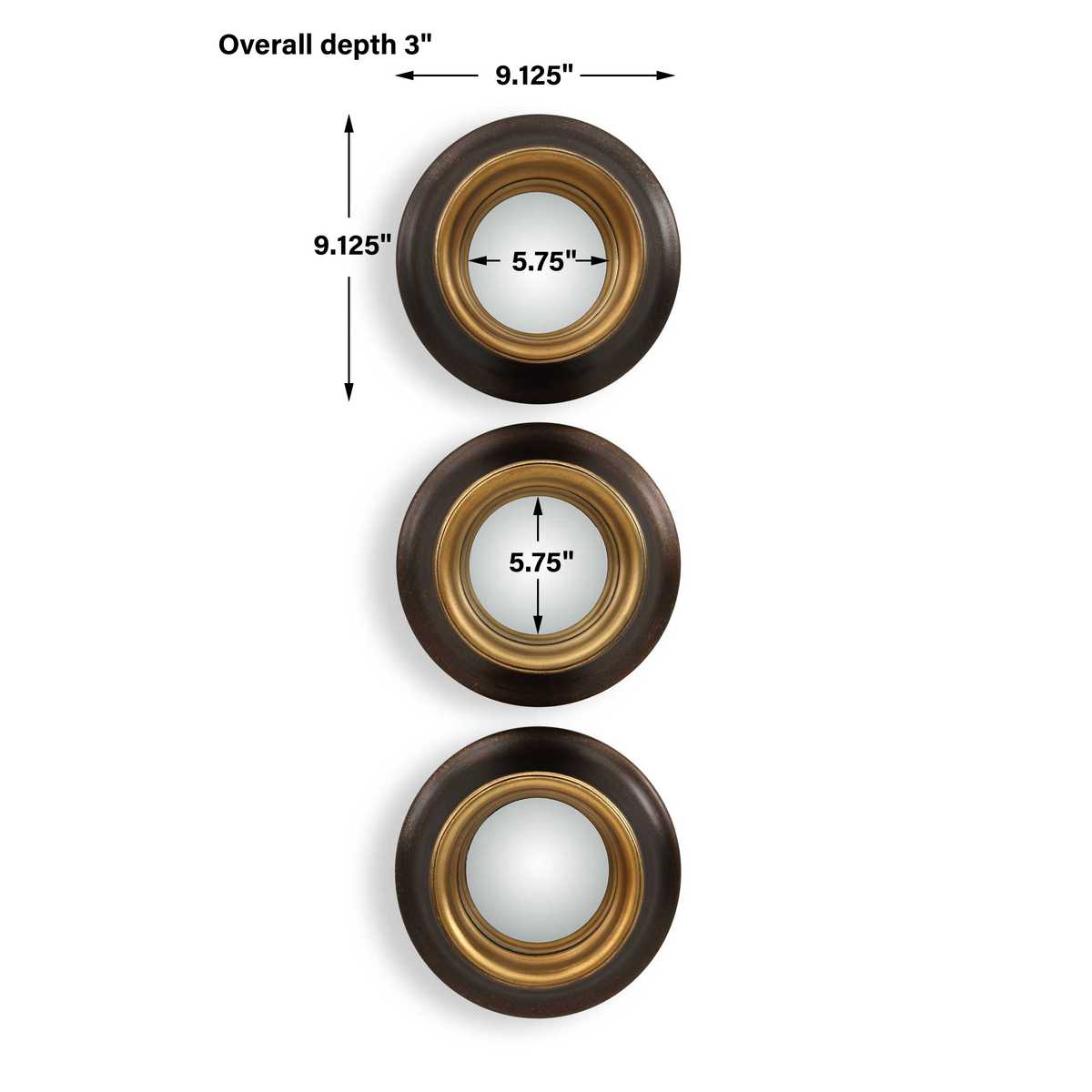 Bullseye Mirrors, S/3