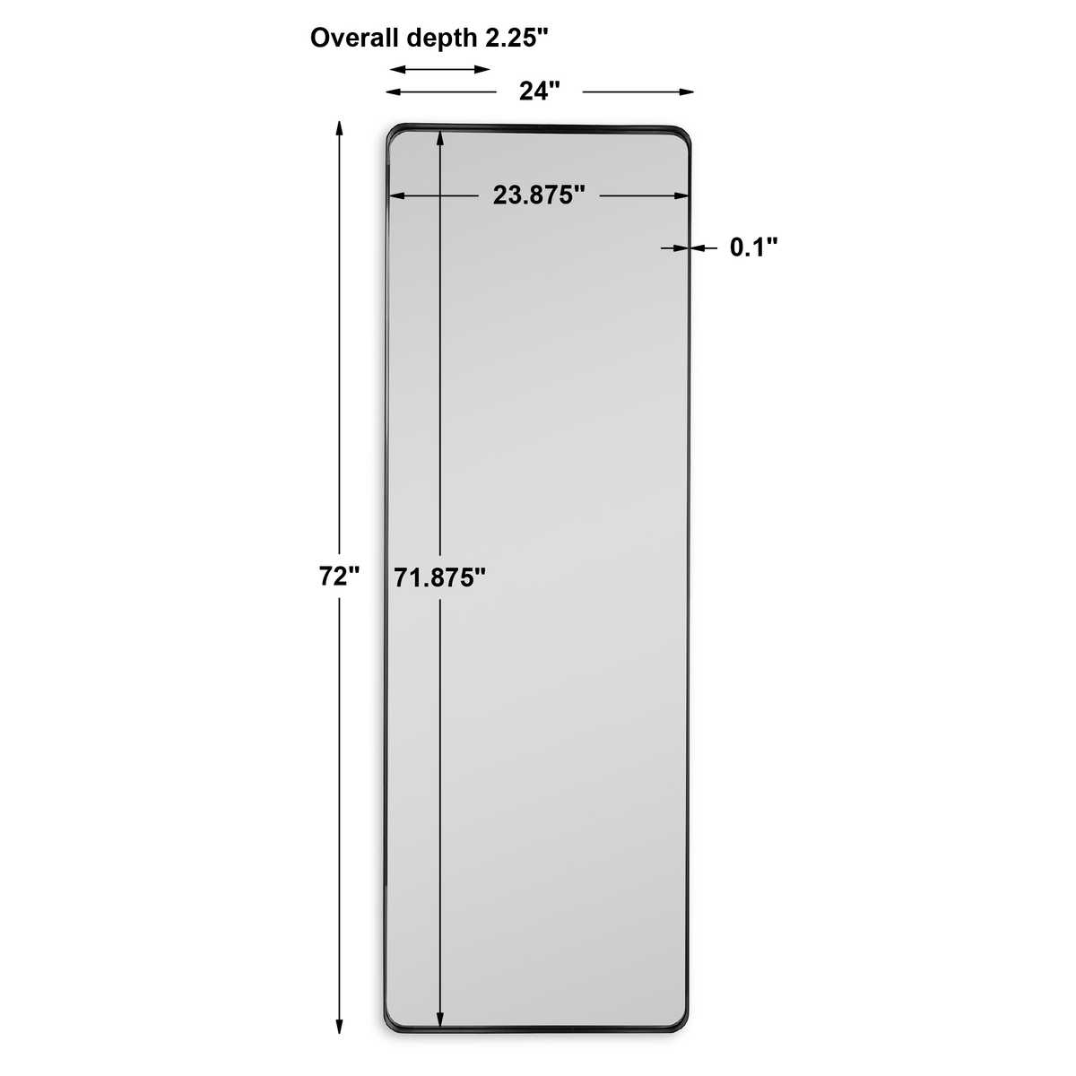 Padria Mirror - Black
