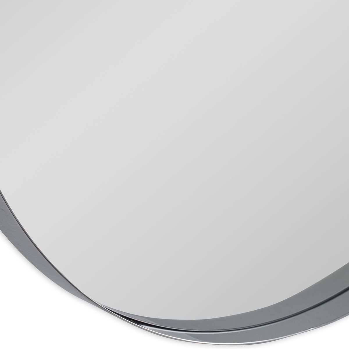 Padria Round Mirror - 40 Nickel