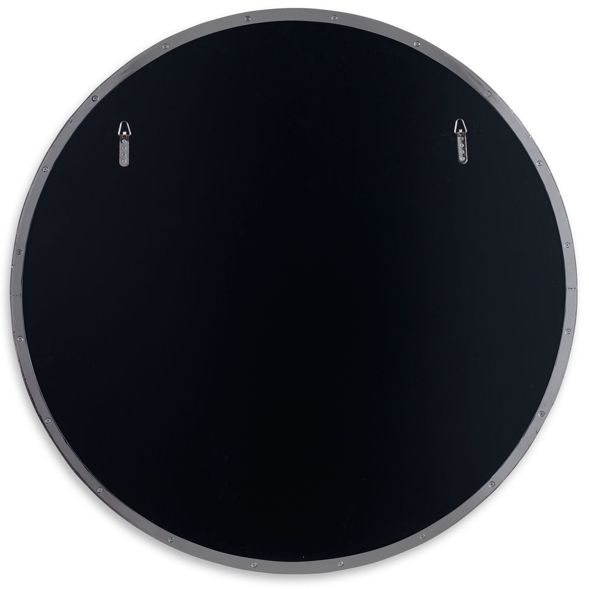 Padria Round Mirror - 40 Nickel
