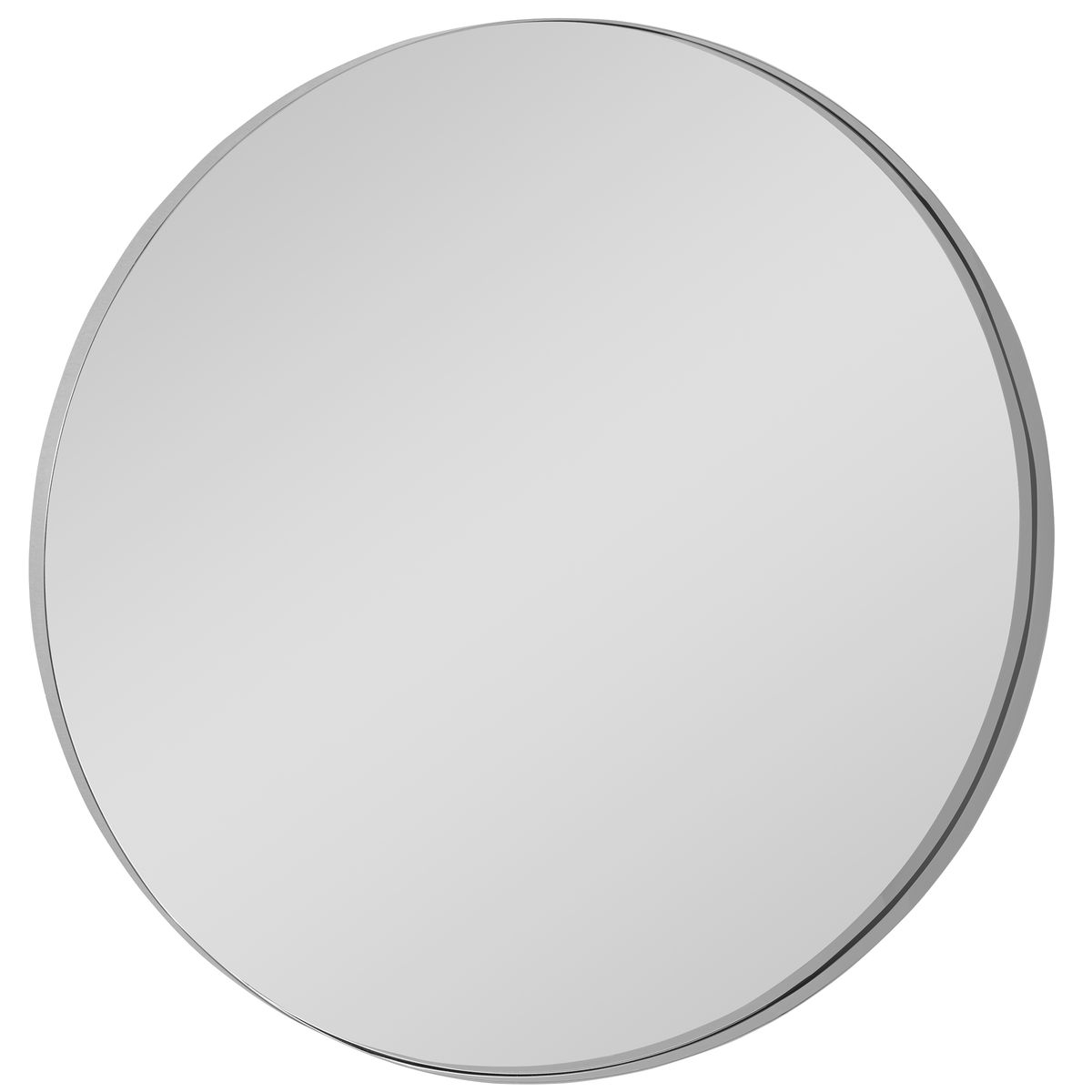 Padria Round Mirror - 40 Nickel