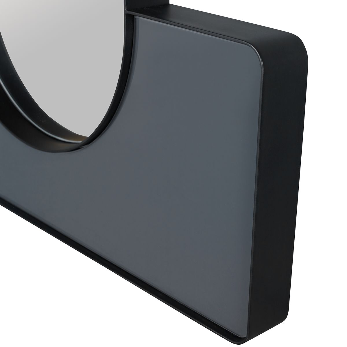 Embrace Square Mirror - 24x24 Smoke