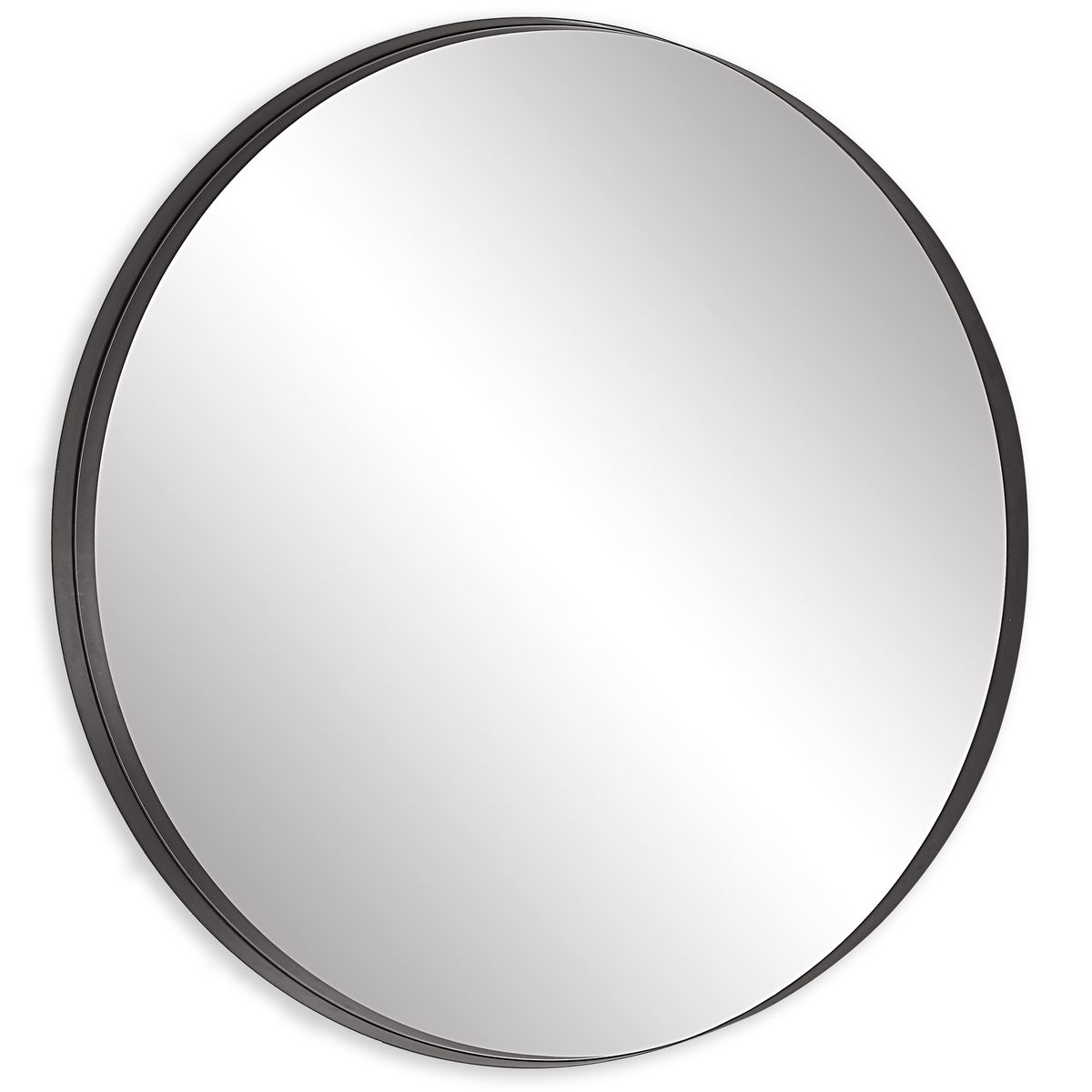 Padria Round Mirror - 60 Black