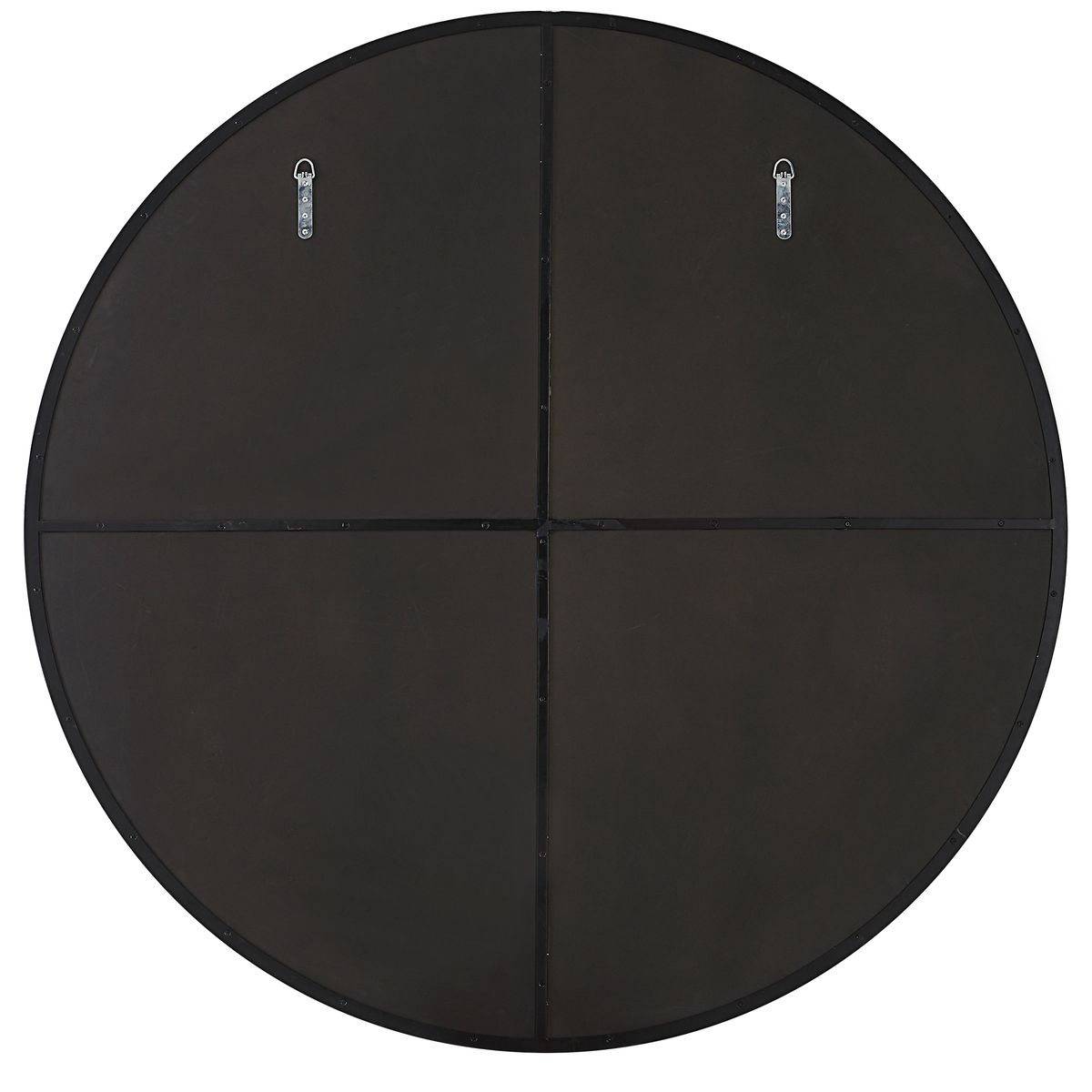 Padria Round Mirror - 60 Black