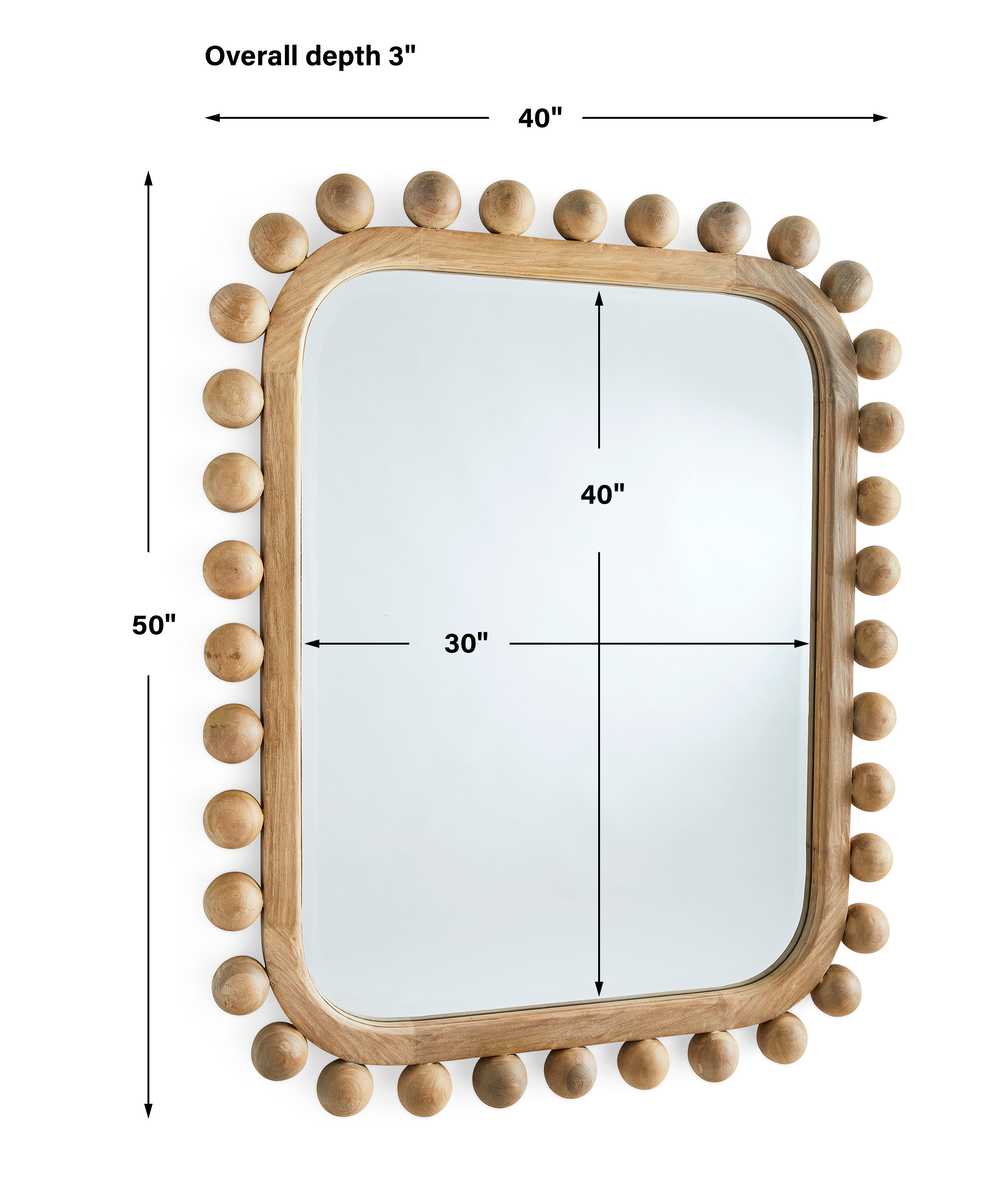 Brianza Mirror - 40x50 Natural