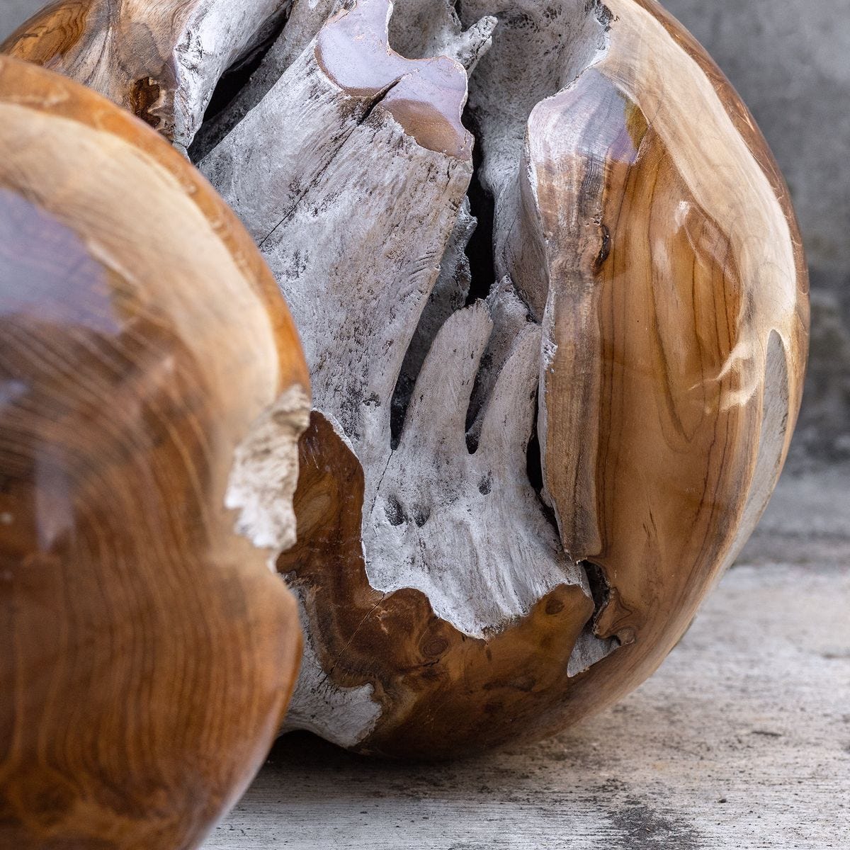 Teak Rounds, S/2