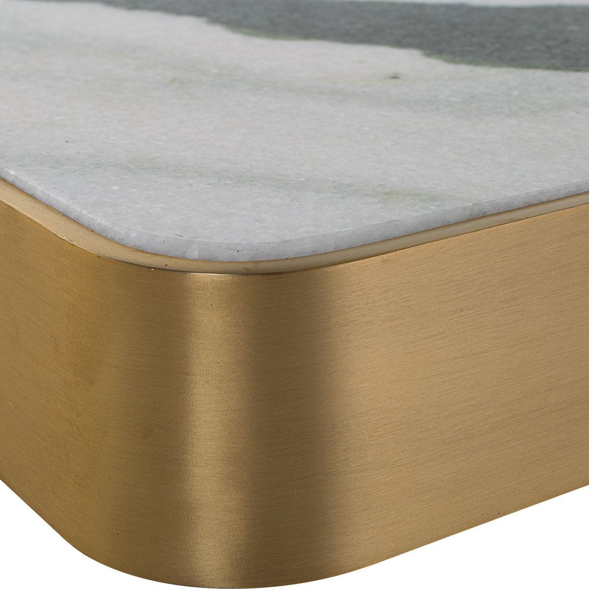 Elevated Tray/Plateau - Panda Marble Medium