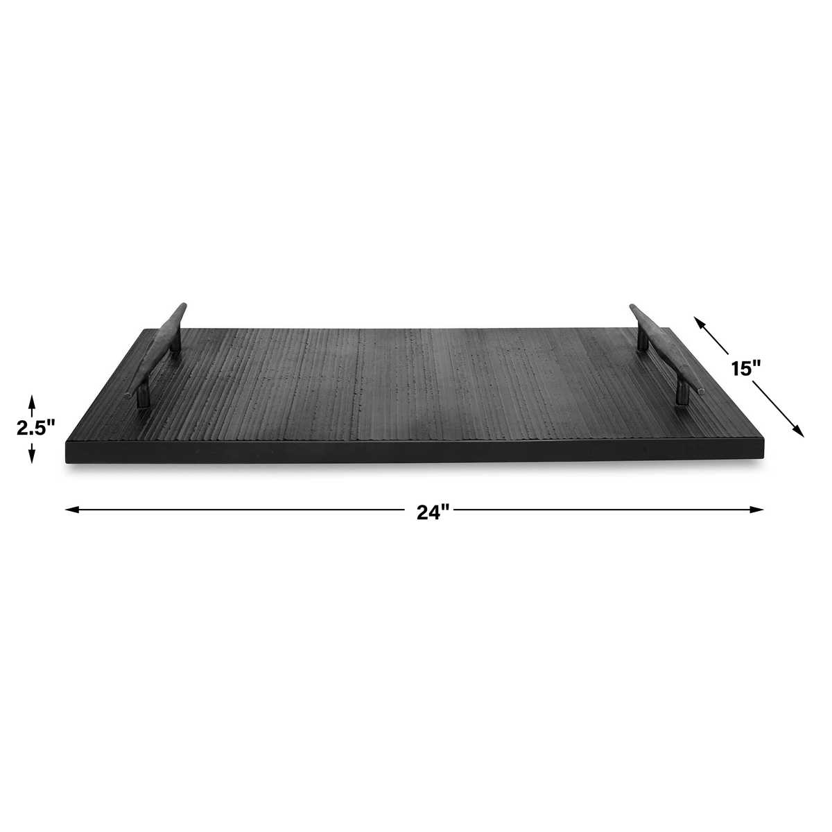 Get a Grip Tray - Black Marble