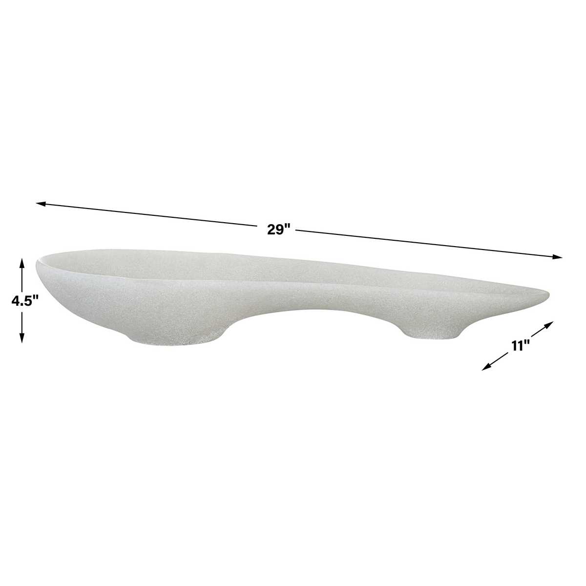 Double Scoop Bowl - White