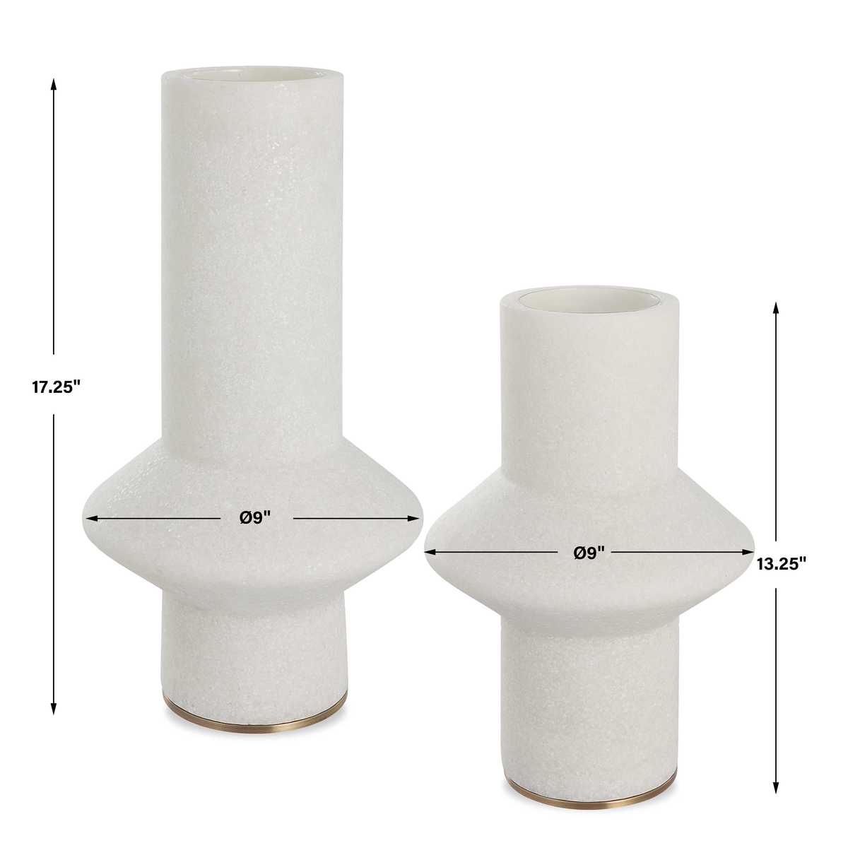 Edge Vases, S/2