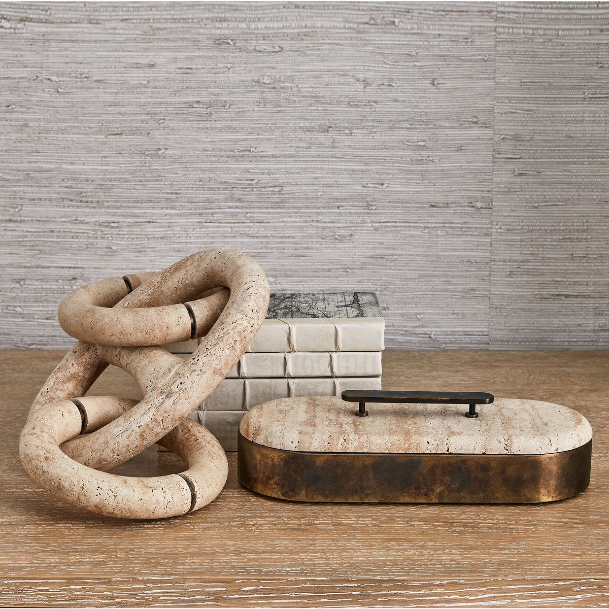 Anchor Link Sculpture - Oval