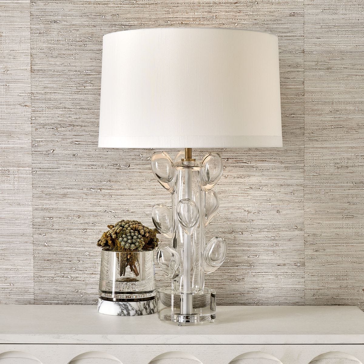 Optic Candleholder/Vase - Marble