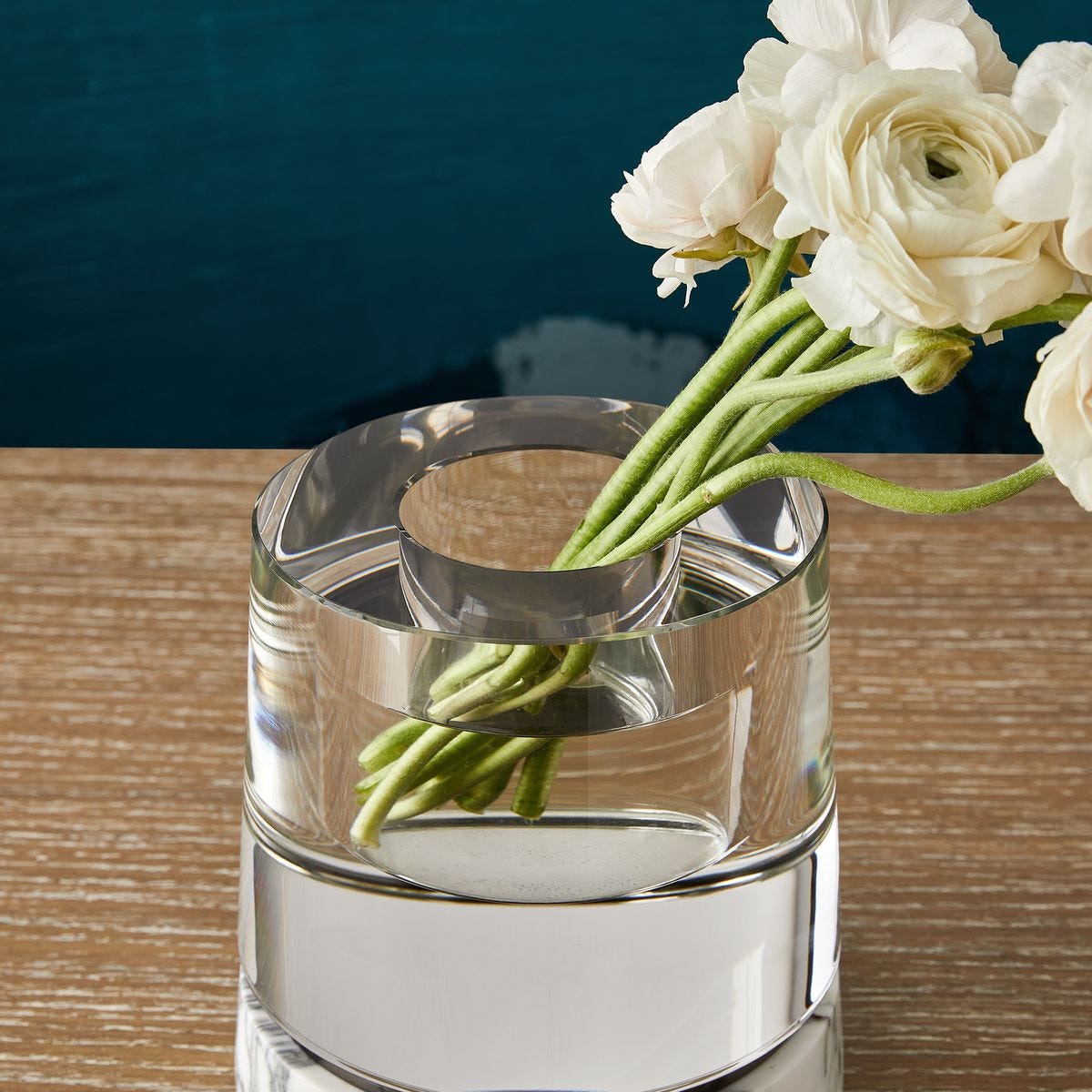 Optic Candleholder/Vase - Marble