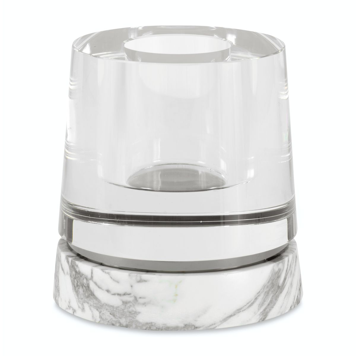 Optic Candleholder/Vase - Marble