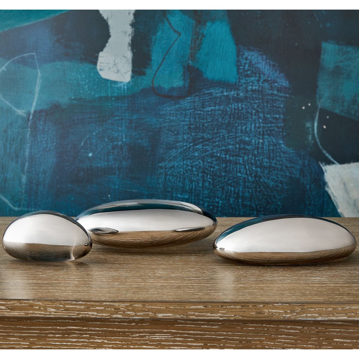 Mirror Cabochons, S/3