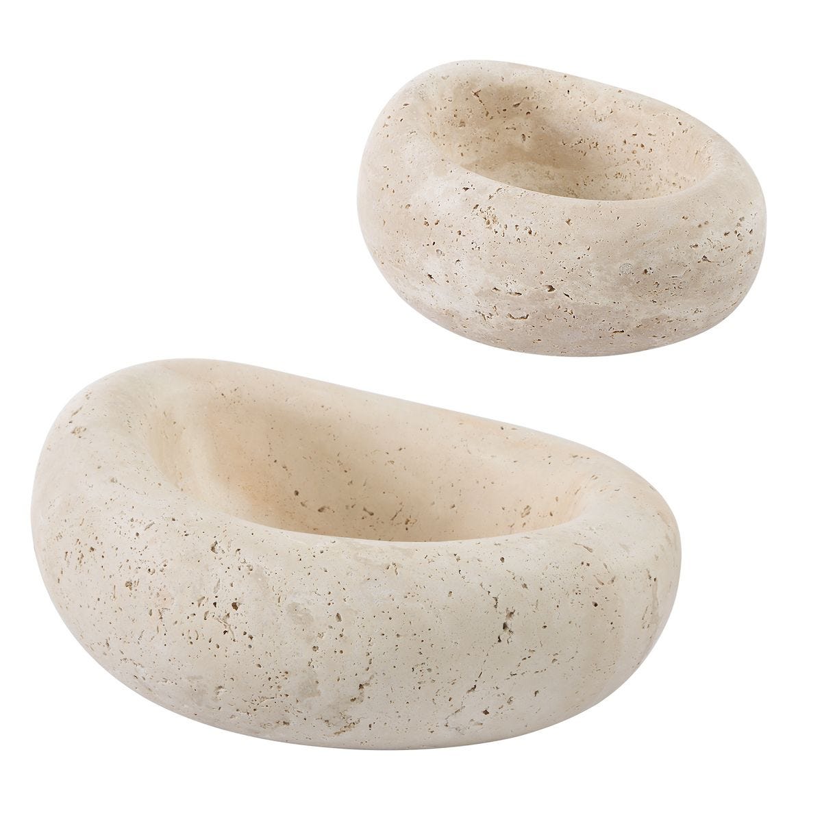 Swaddle Bowls - Travertine, S/2