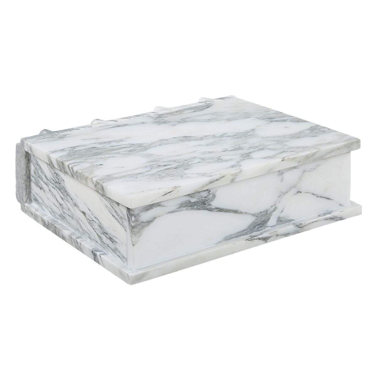 Novel Box - Arabescato Marble Small