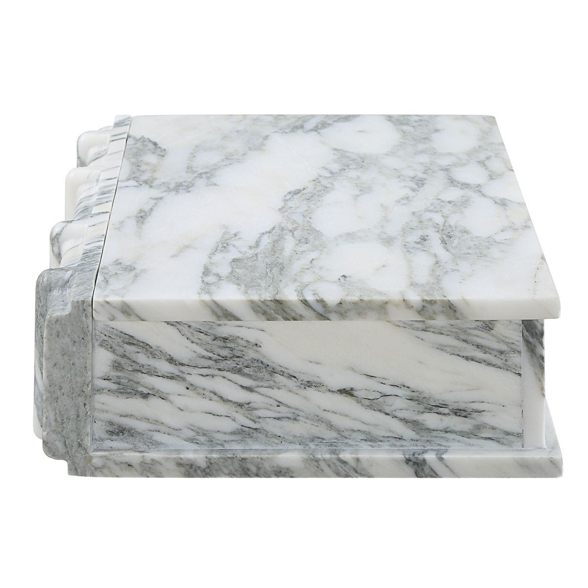 Novel Box - Arabescato Marble Small