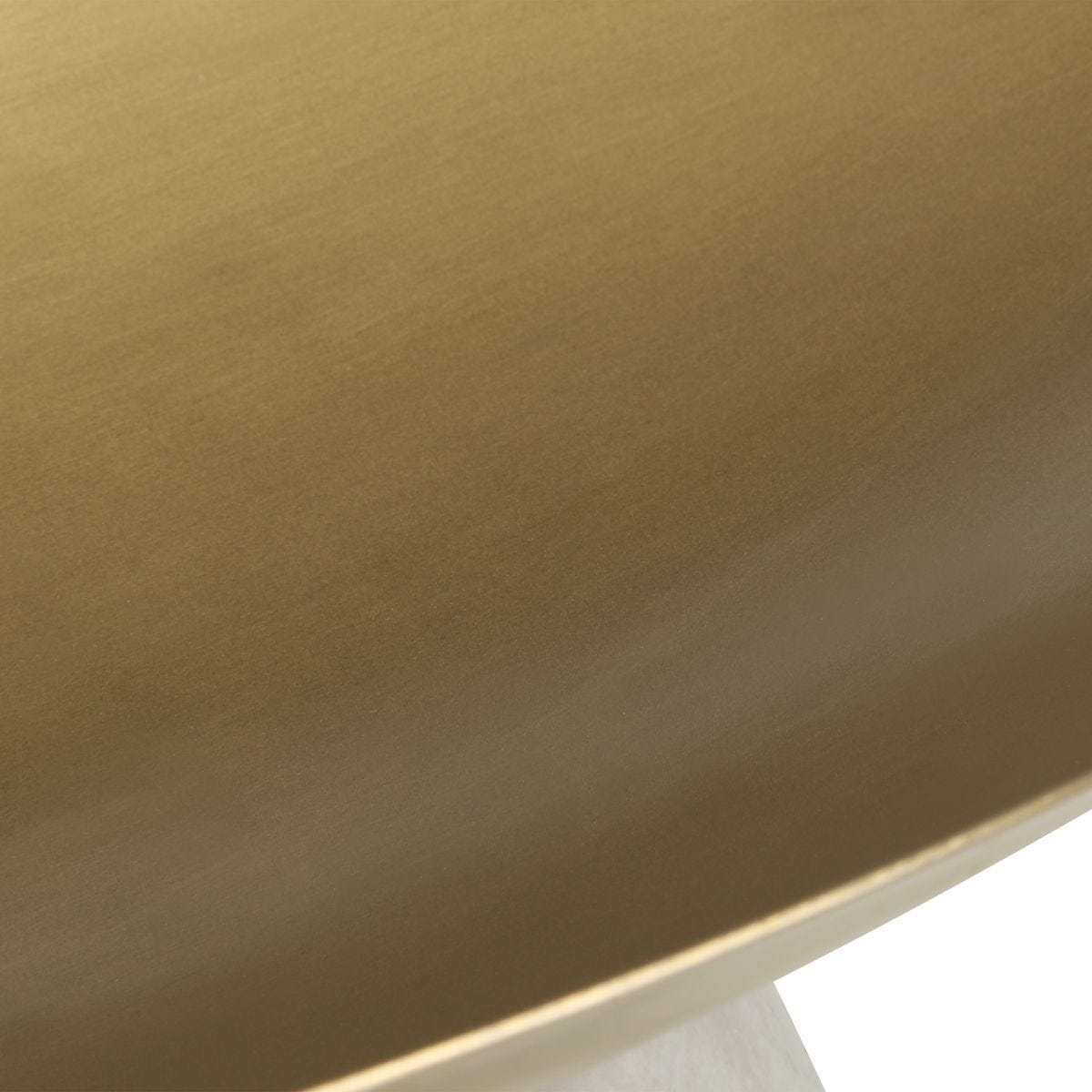 Coup de Grace Low Bowl - White Chocolate Marble