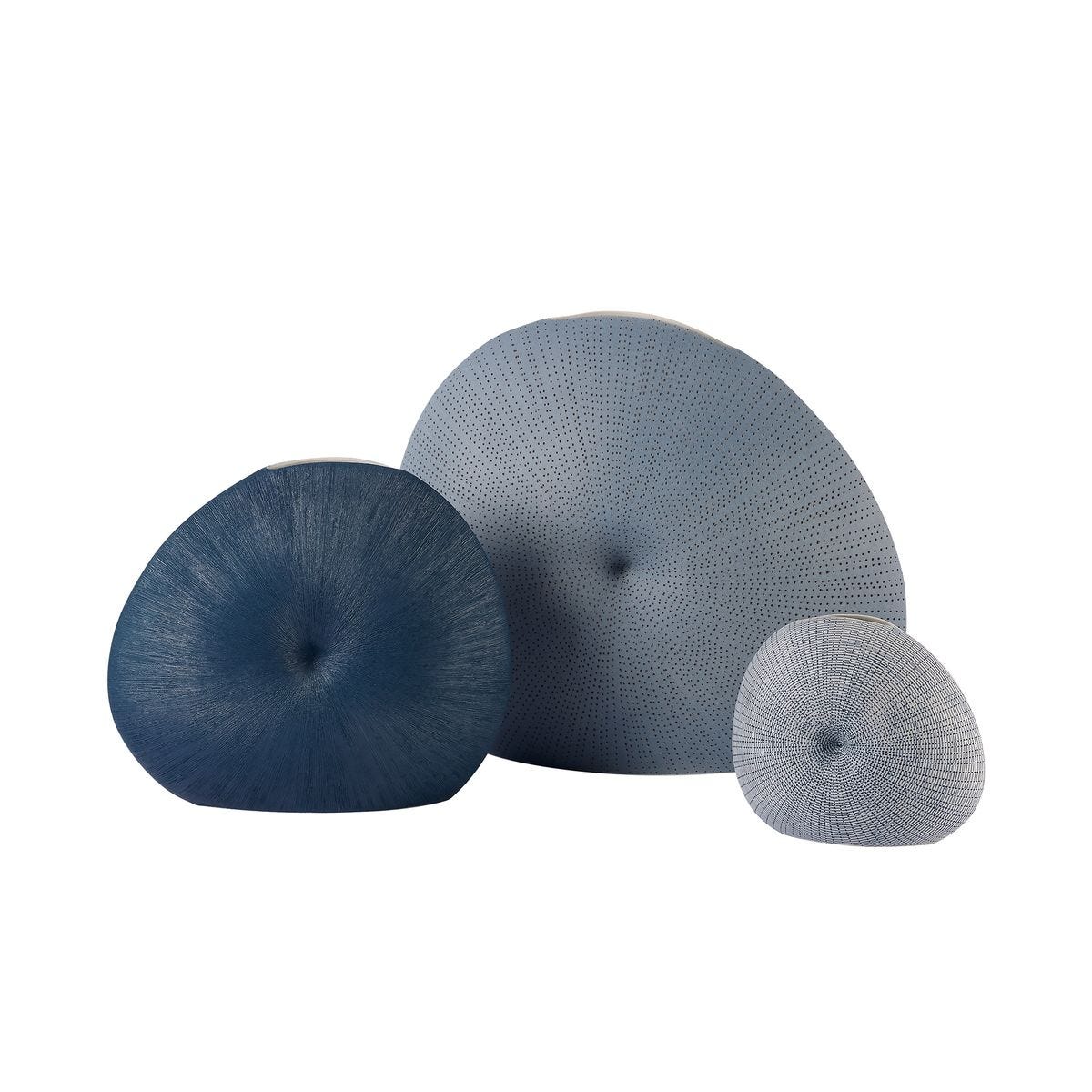 Pillow Vases - Denim, S/3