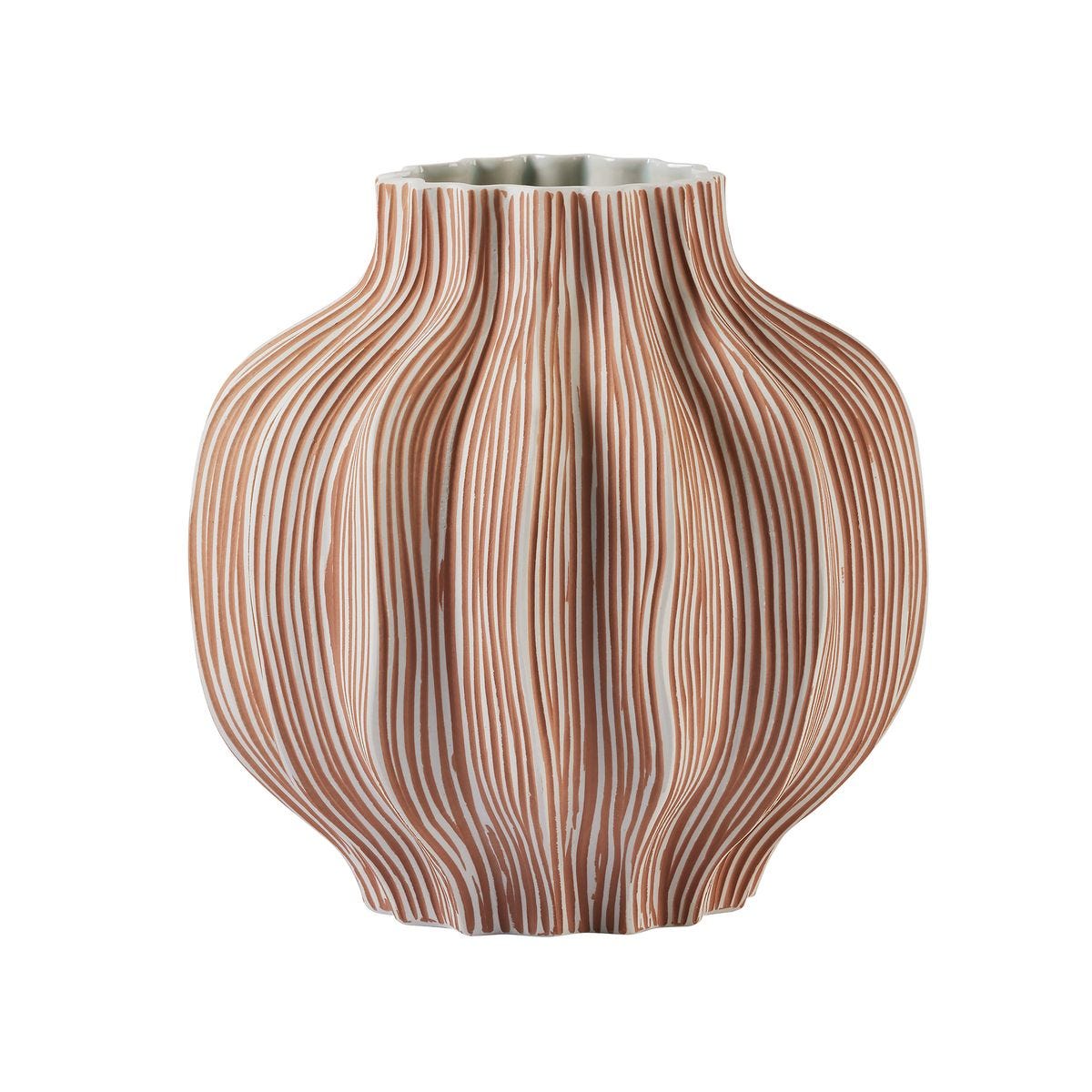 Pleated Vase