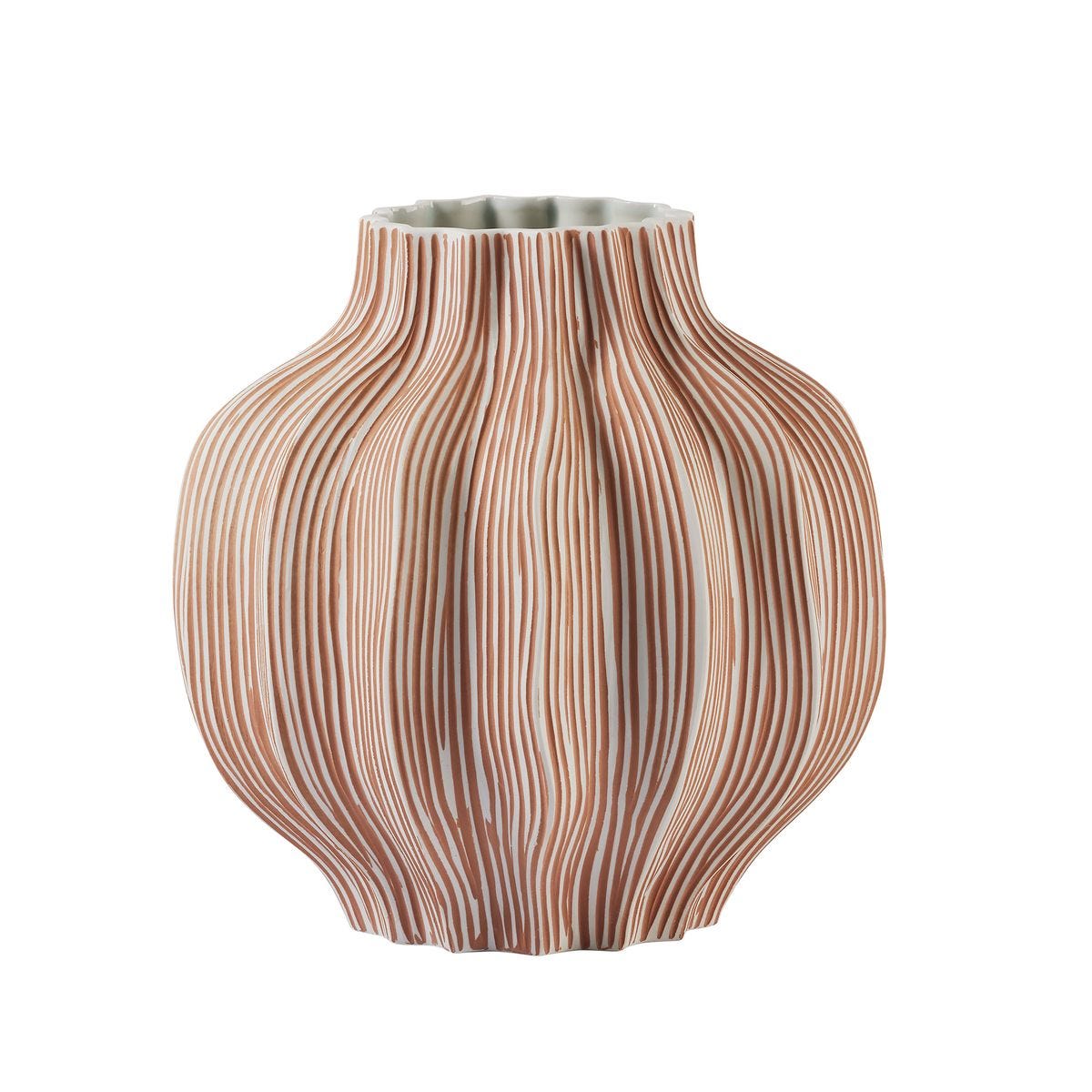 Pleated Vase