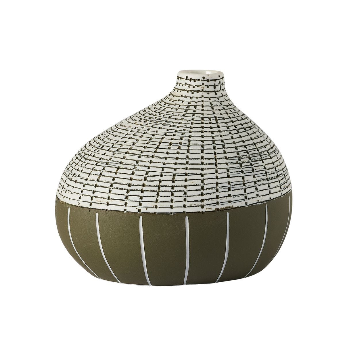 Nestling Vases - Forest, S/5 Plus Tray