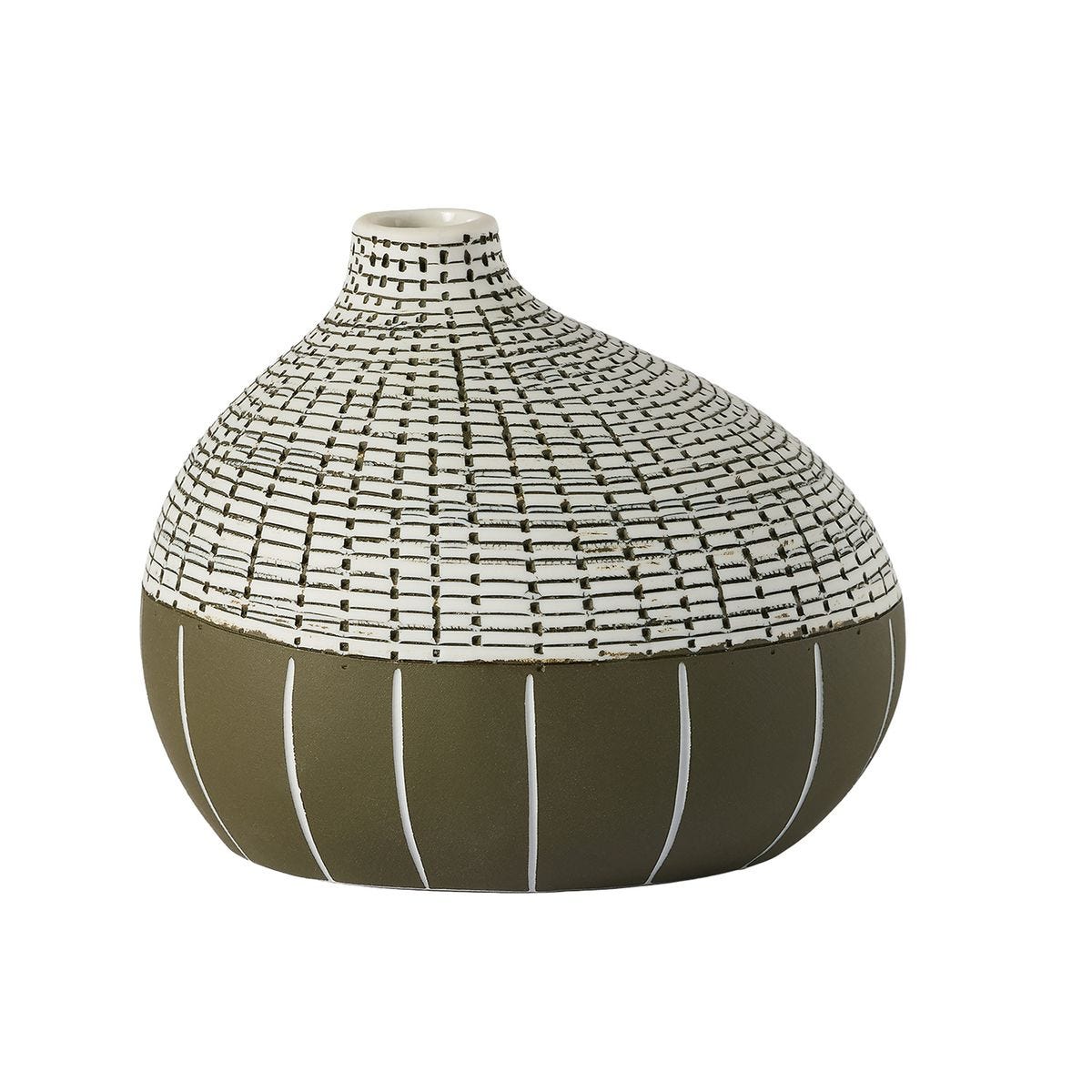 Nestling Vases - Forest, S/5 Plus Tray