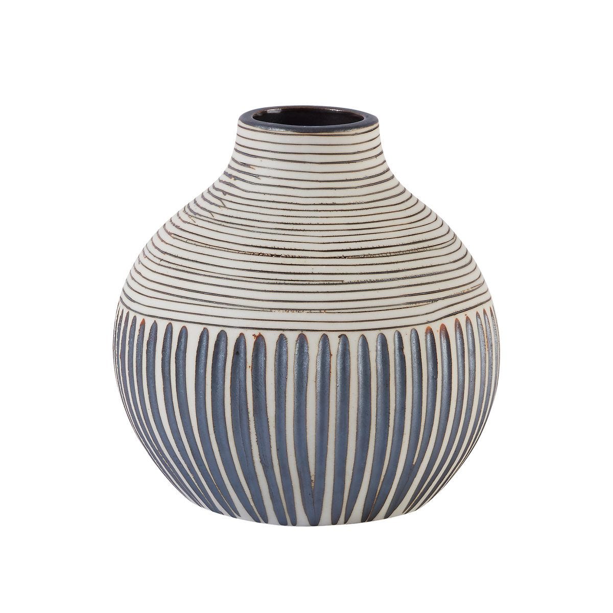 Nestling Vases - Coffee, S/5 Plus Tray