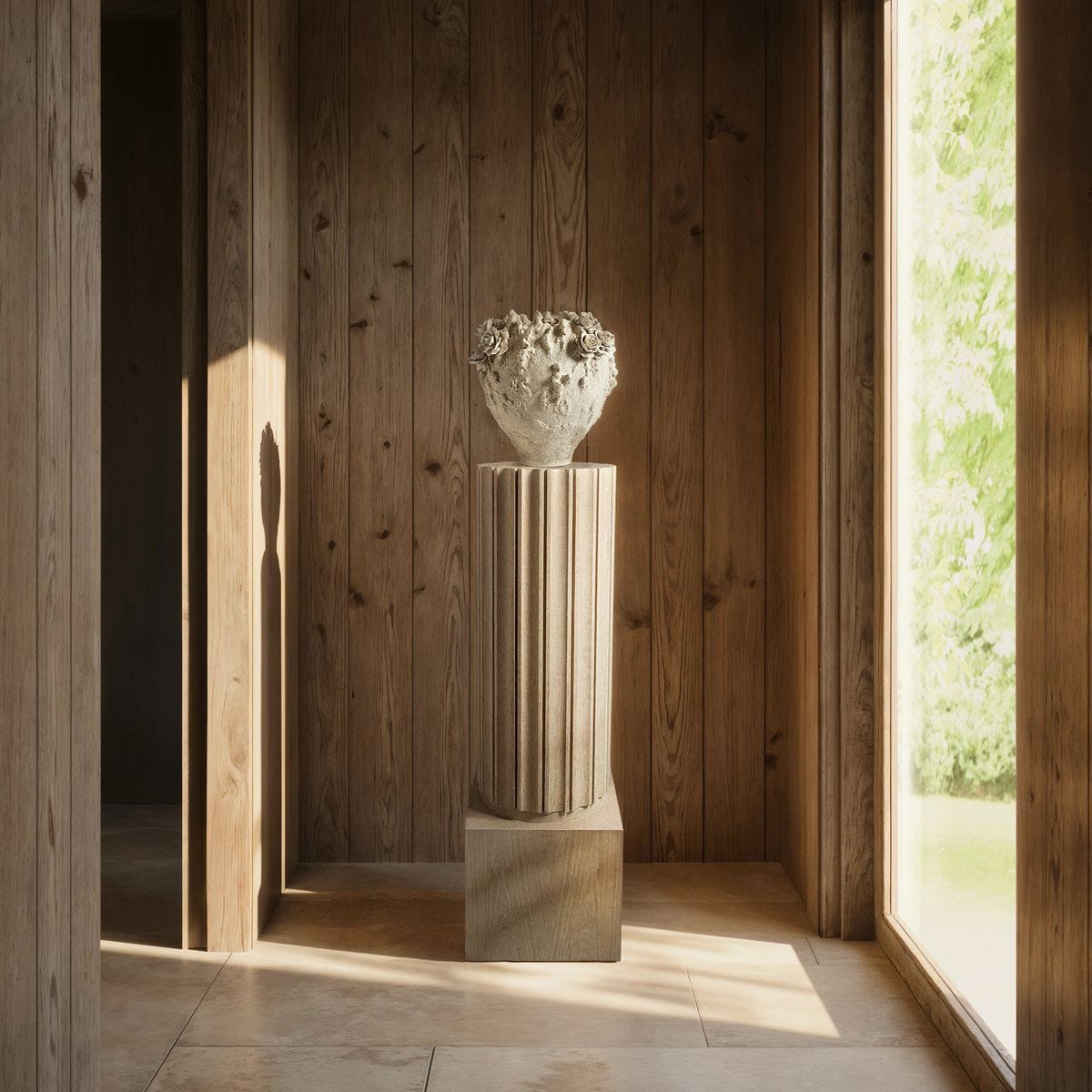 Lava Rose Vase