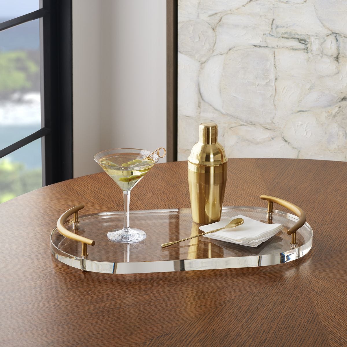 Crystal Clear Tray