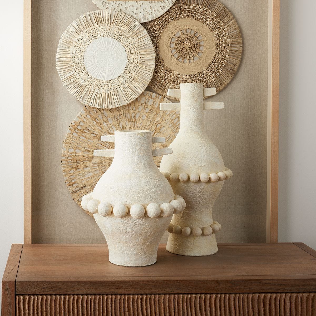 Pom Pom Totem Vases, S/2