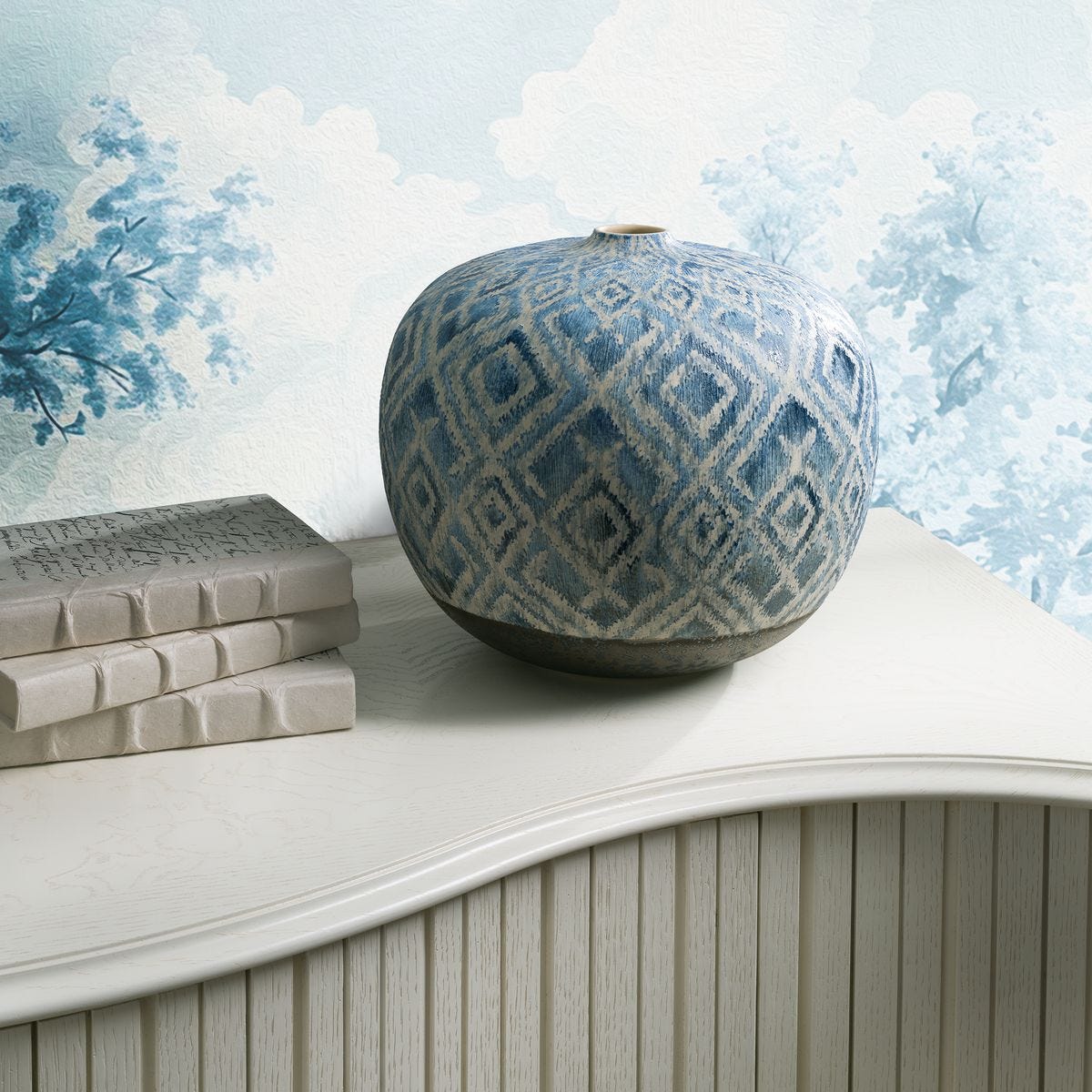 Diamond Batik Vase