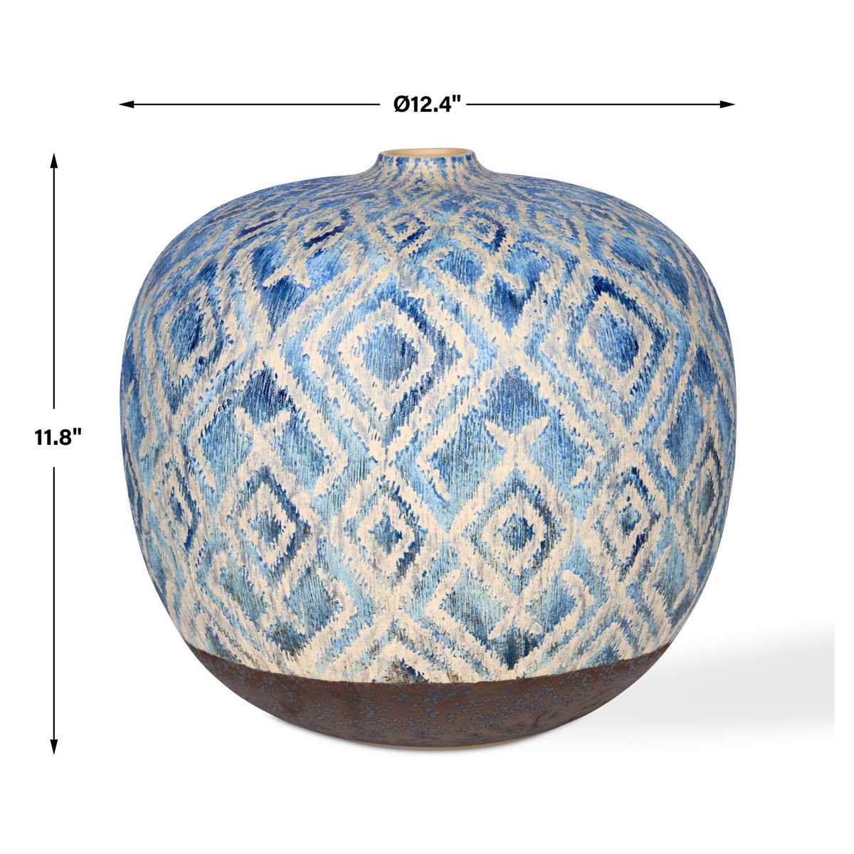 Diamond Batik Vase