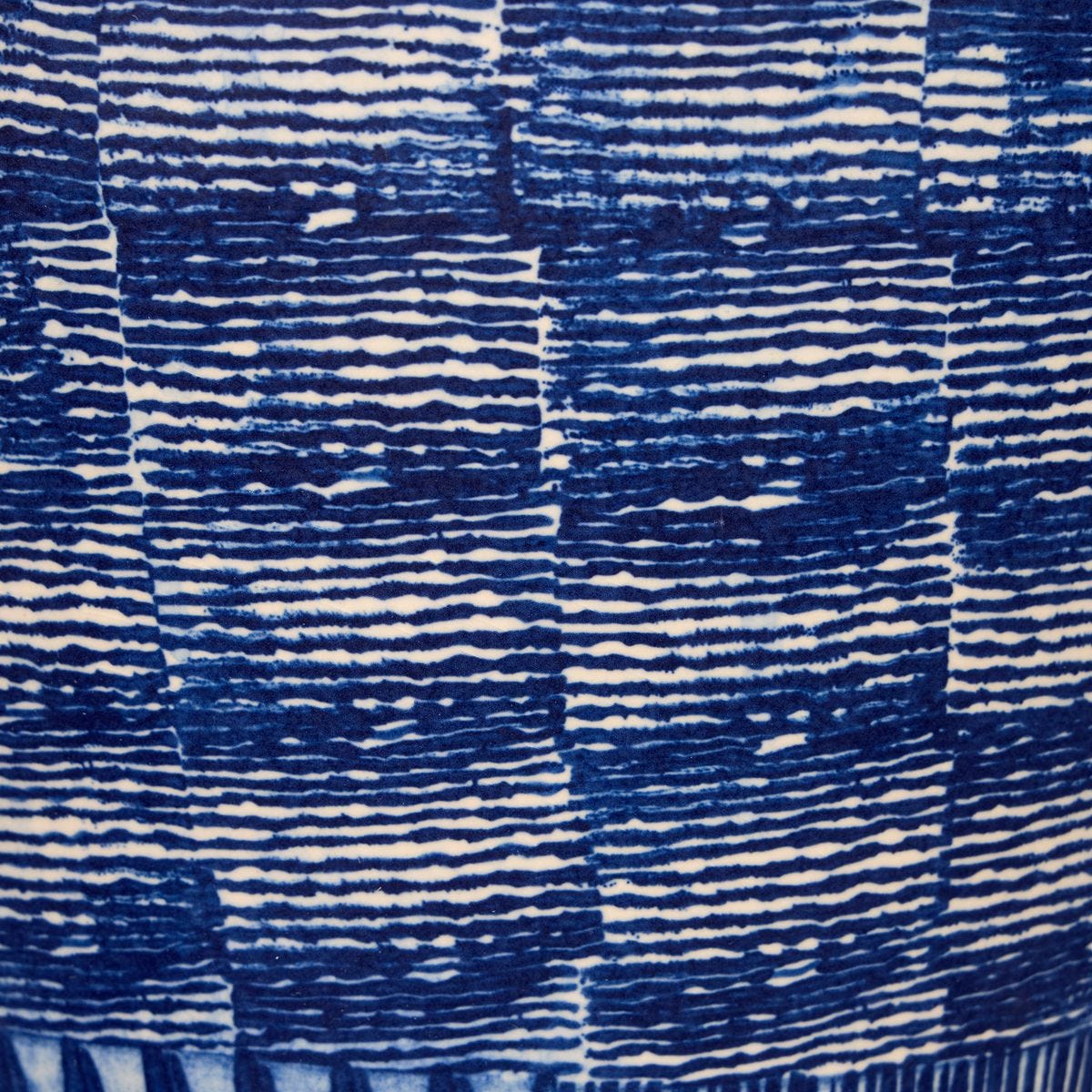 Ikat Quilt Vase